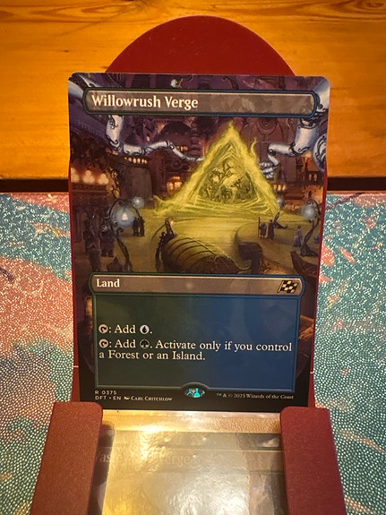 Magic the Gathering Willowrush Verge -maa