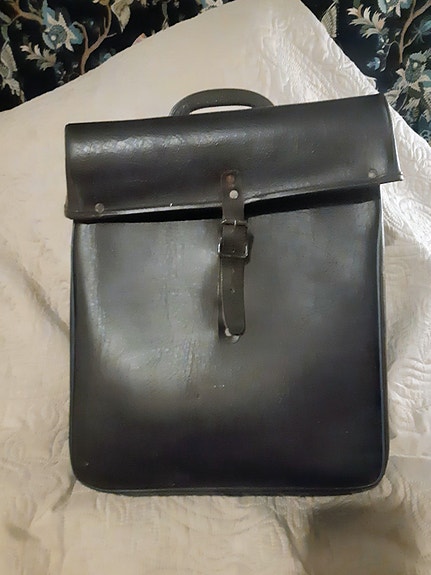 Vintage pyörän sivulaukku
