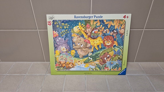 *Viidakon eläimet -palapeli, Ravensburger (48 palaa)