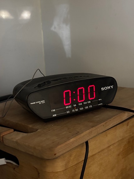 Sony Dream Machine ICF-C211 kelloradio
