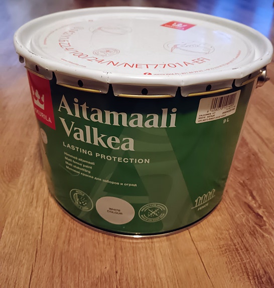 Tikkurila aita maali valkoinen 9 L