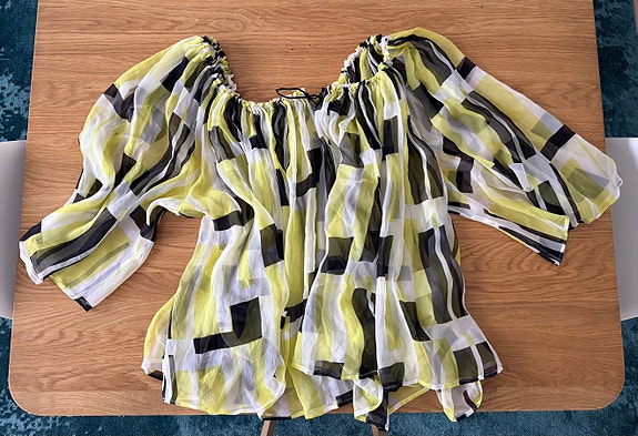 Marimekko Samu-Jussi Koski silkkipusero koko M