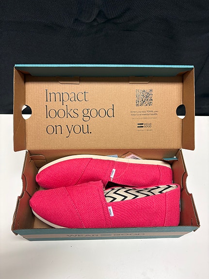 TOMS Alpargata Classic naisten kengät EU 39 Raspberry Heritage Canvas