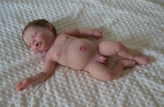 Reborn - High-Quality Ecoflex Silicone Baby Boy Doll