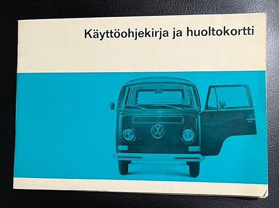 VW Transporter -k.ohjekirja suomeksi