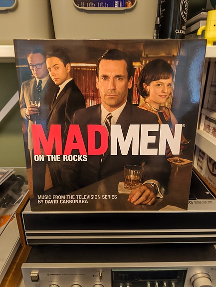 David Carbonara: Mad Men On The Rocks vinyylilevy