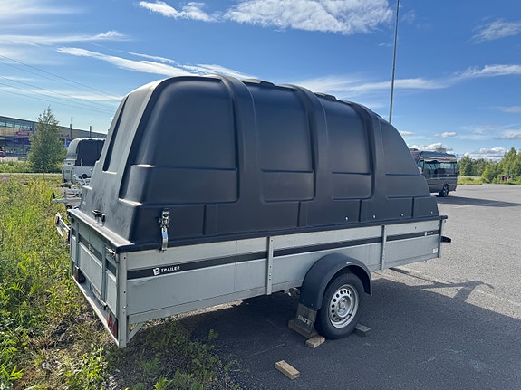 Käytetty peräkärry Brentex 3515 lakkapää