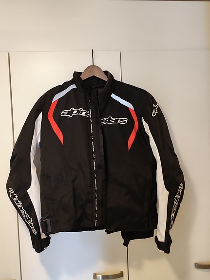 Alpinestars ajotakki musta valko-punainen koko L