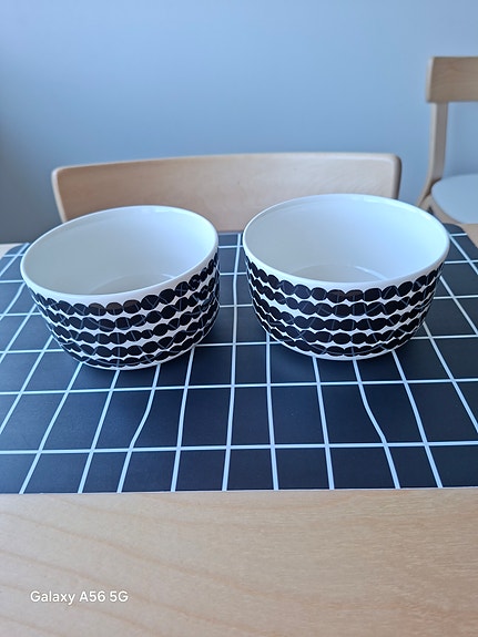 Marimekko  Oiva siirtolapuutarha kulhot