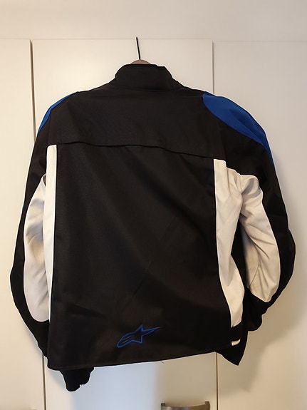 Alpinestars ajotakki musta sininen valkoinen