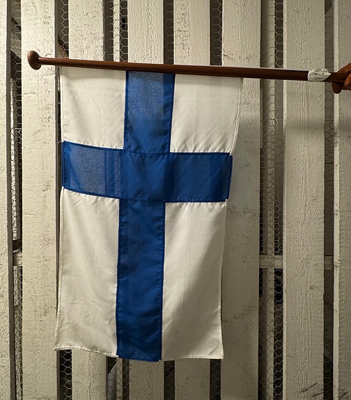 Suomen lippu veneeseen