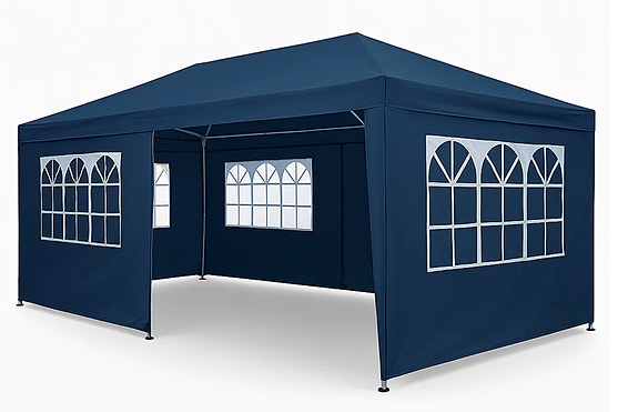 Vuokrataan Juhlateltta 3x6 m (sininen)