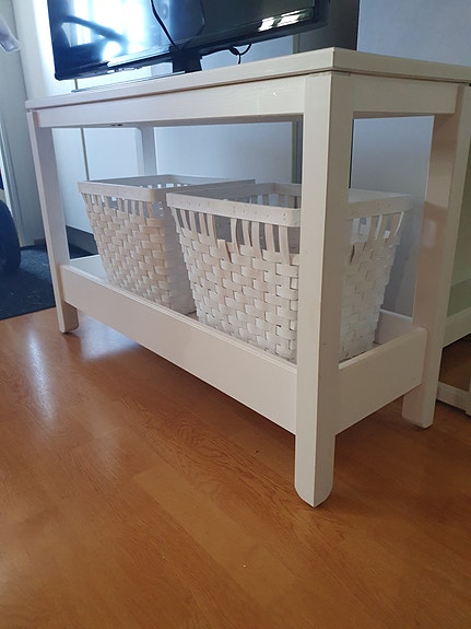 Ikea Havsta sivupöytä, valkoinen