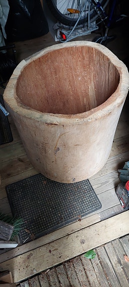Iso puinen aihioi / tynnyri