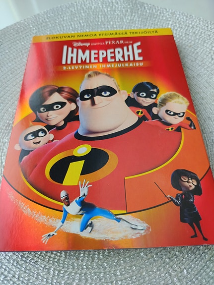 Disney Pixar Ihmeperhe DVD