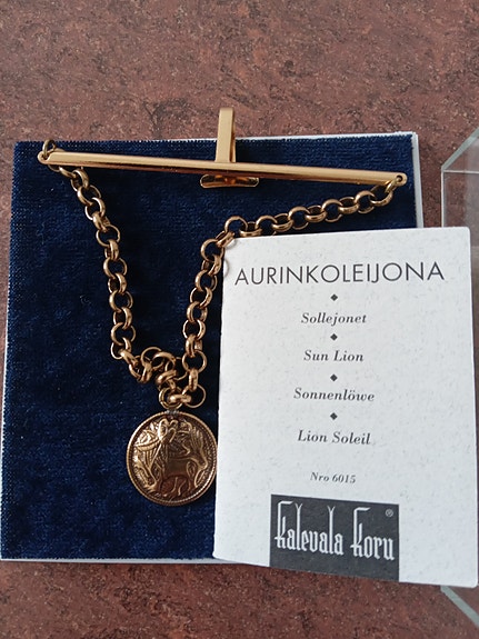 Kalevala Aurinkoleijona pronssi unisex