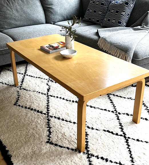 Artek sohvapöytä koivu