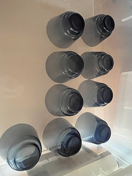 Iittala i-106 lasit 9 kpl, Timo Sarpaneva, varhainen 50-luvun versio
