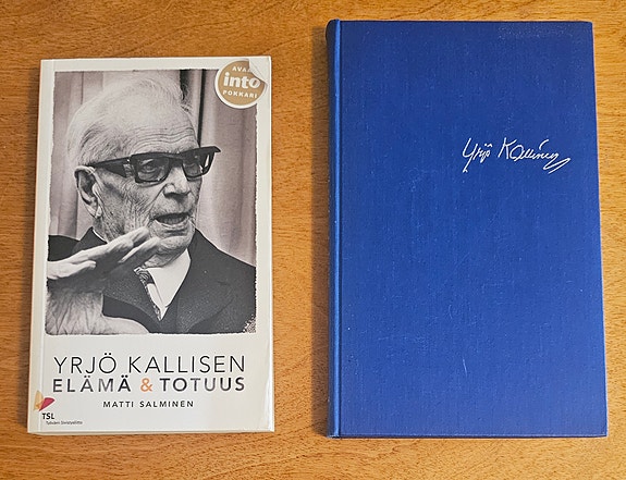 Yrjö Kallinen -kirjat: Elämä & totuus ja Tässä ja nyt