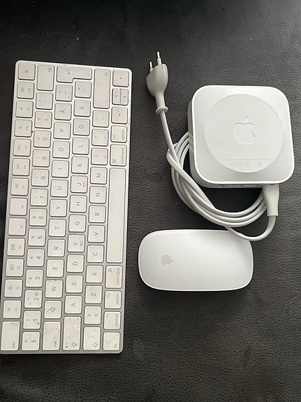 Apple-tarvikepaketti: AirPort Express, Magic Mouse 2 & Magic Keyboard