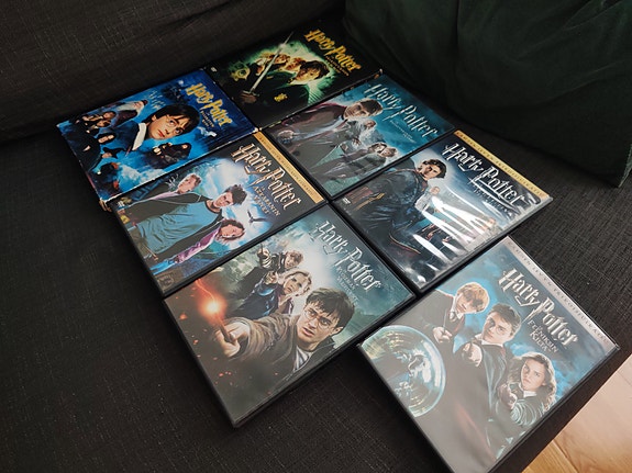 Harry Potter DVD-elokuvat