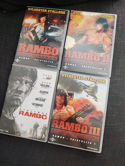 Rambo DVD-elokuvat