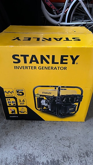 Stanley inverter aggregaatti 3.4 hp