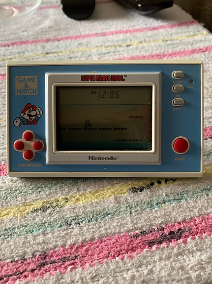 Nintendo Game & Watch Mario Bros käsikonsoli