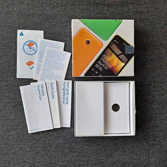 Nokia Lumia 635, PELKKÄ LAATIKKO keräilijälle