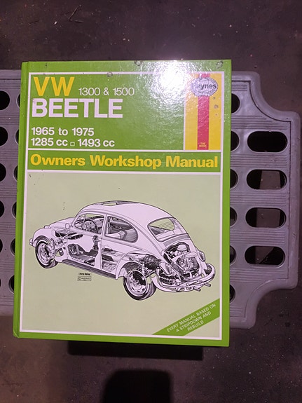 vw kuplan huoltokirja