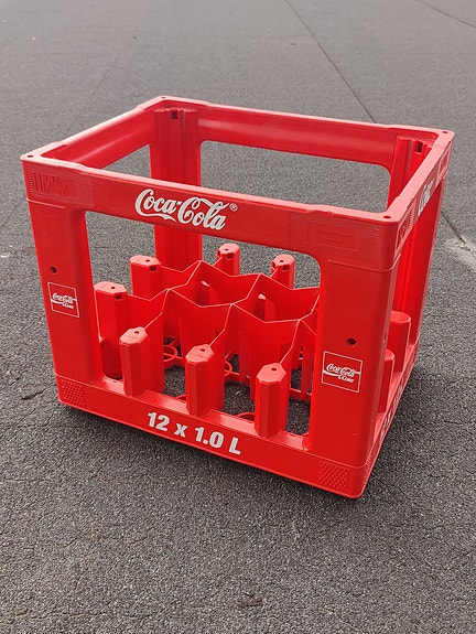 Vanha Coca-cola kori