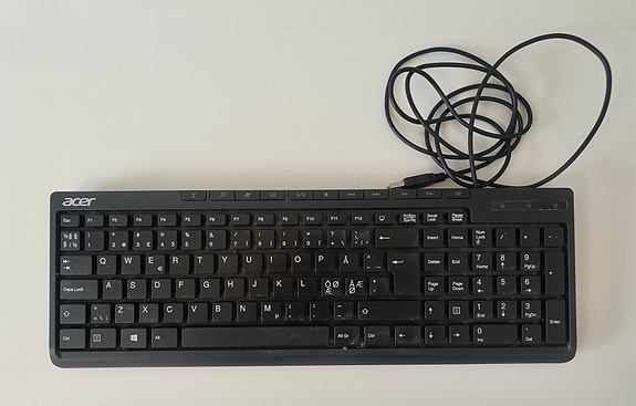 Acer näppäimistö