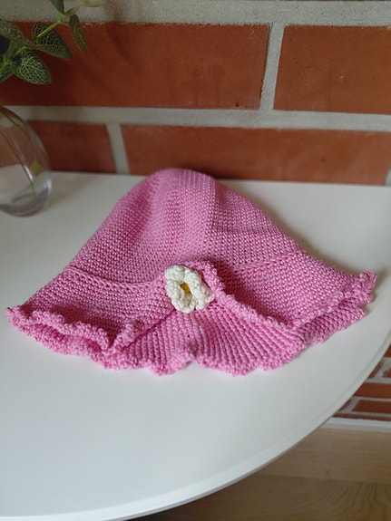 Virkattu kesäpipo / kesämyssy