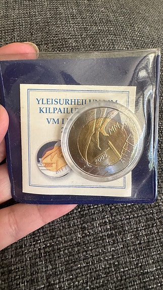 Suomi 5 € yleisurheilun MM 2005 juhlaraha