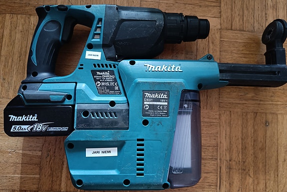Makita poravasara + imuri, iskuporakone, proppukone