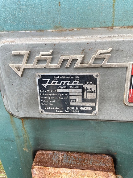 Jämä M-34 öljy-/kiinteän polttoaineen kattila