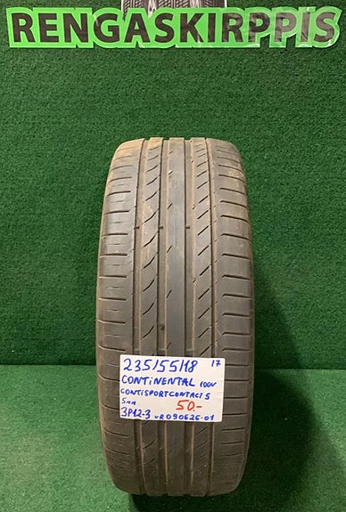 21kpl 235/55R18 Continental ContiSportContact 5 100V kesä 5mm