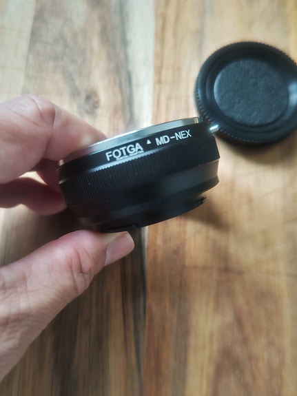 FOTGA Sony E mount Minolta MD adapteri