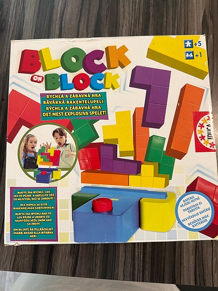 Block on Block lautapeli lapsille