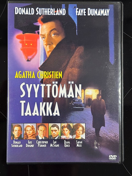 Agatha Christie Syyttömän taakka / Ordeal by Innocence  1984  Suomi DVD