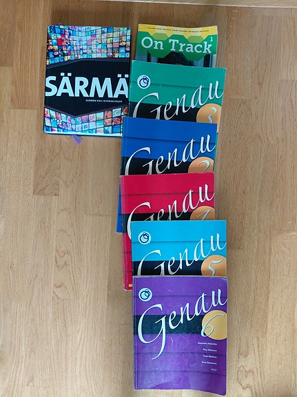 Genau ja Särmä kielten oppikirjat