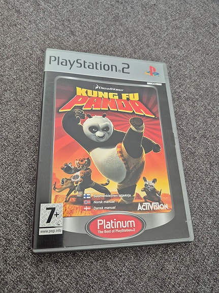 Kung Fu Panda PlayStation 2 peli Platinum