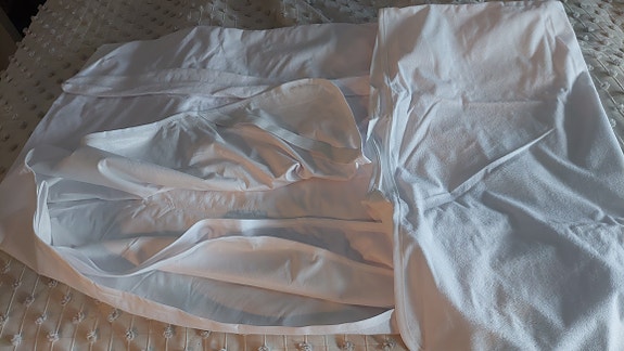 Parivuoteen uusi kosteussuoja lakana 160x200 cm