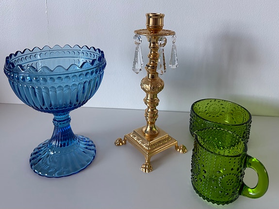 Marimekko marskooli, kynttilänjalka, Grapponia sokerikko ja kermakko