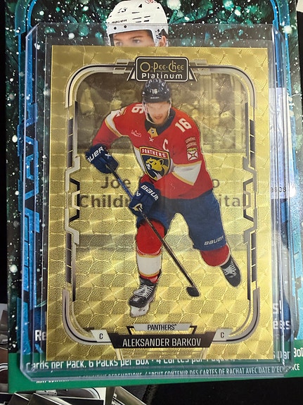 O-Pee-Chee Platinum Aleksander Barkov Golden Treasures  1/1