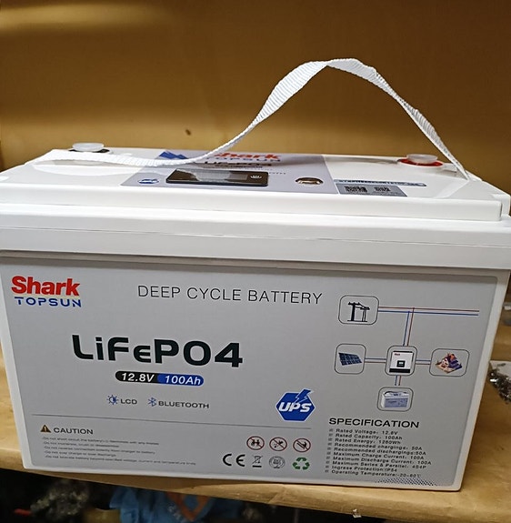 Akku LifePo4 100Ah Bluetooth 12V