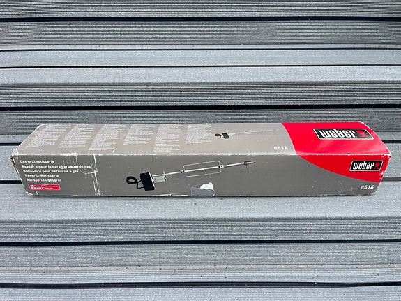 Weber Spirit kaasugrillin varras / rotisseri