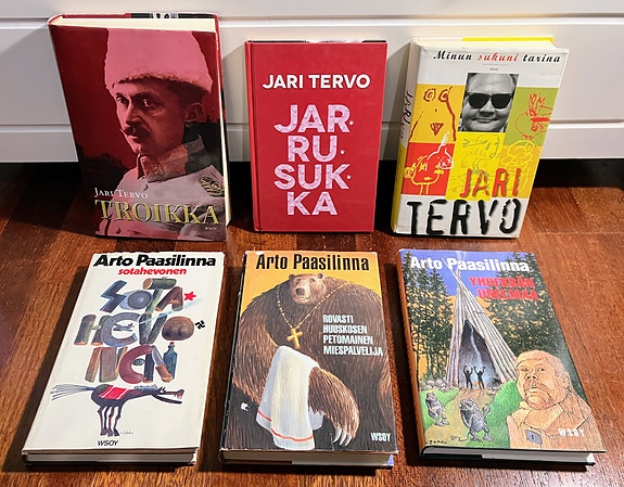 Jari Tervo 2x mm Troikka + Arto Paasilinna 2x mm Yhdeksän unelmaa