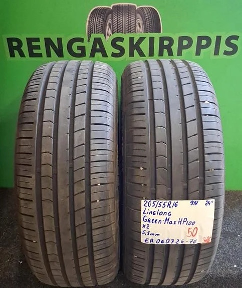 205/55R16 LingLong GreenMax HP100 kesärenkaat