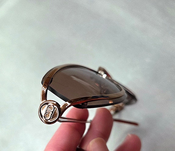 Dior aurinkolasit ruskea